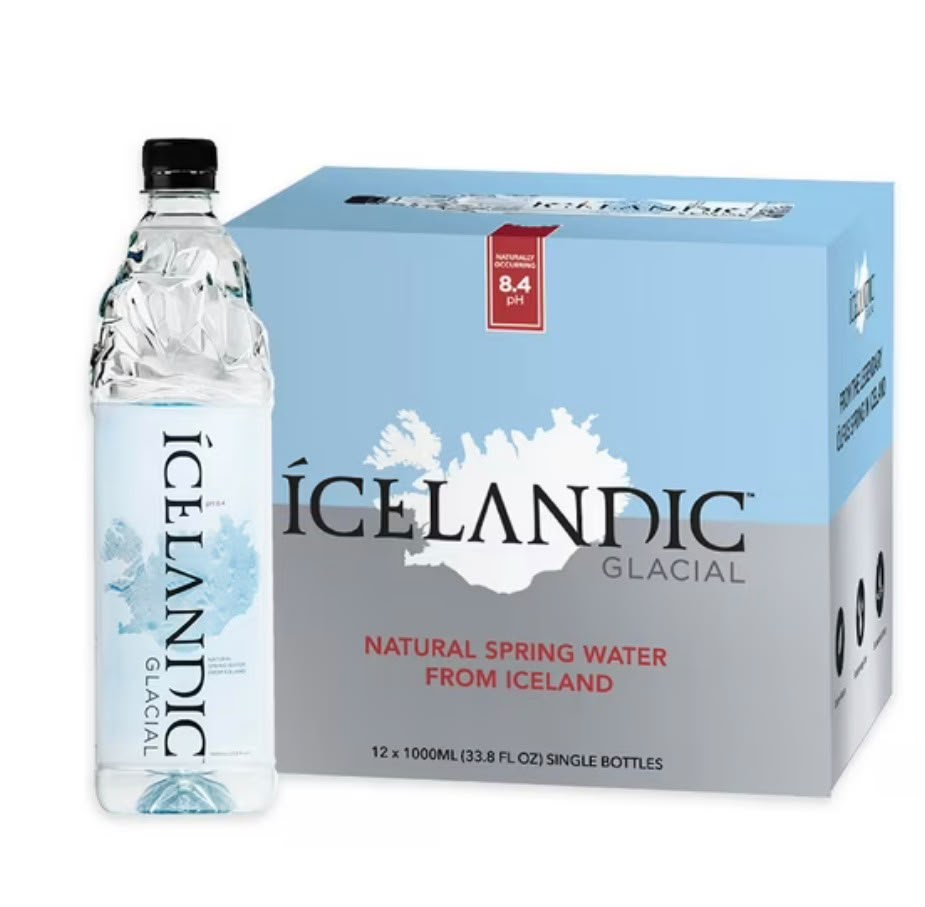 Icelandic Glacial Natural Spring Water