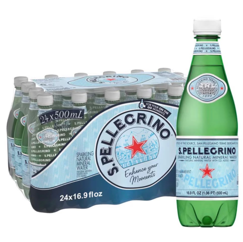 S.Pellegrino Sparkling Natural Mineral Water